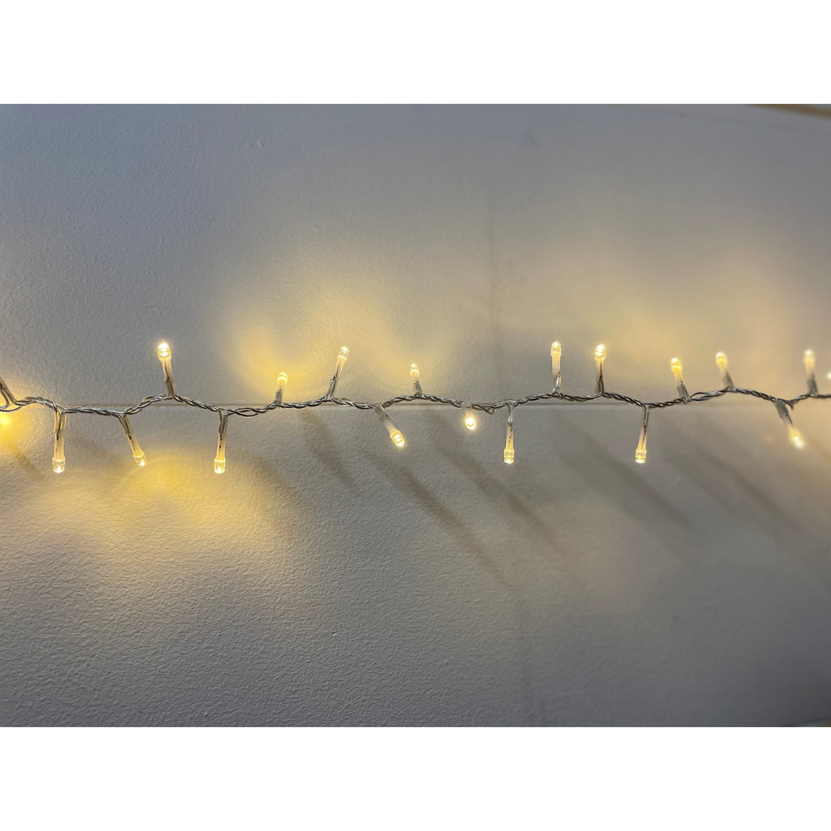 13.6m/44ft 6in Plug In LED Warm White Christmas String Light_670