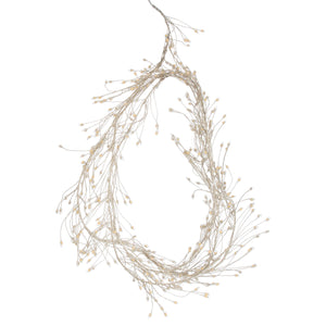 2.75m\9ft Plug-In LED 8 Sequence Warm White Cluster String_671