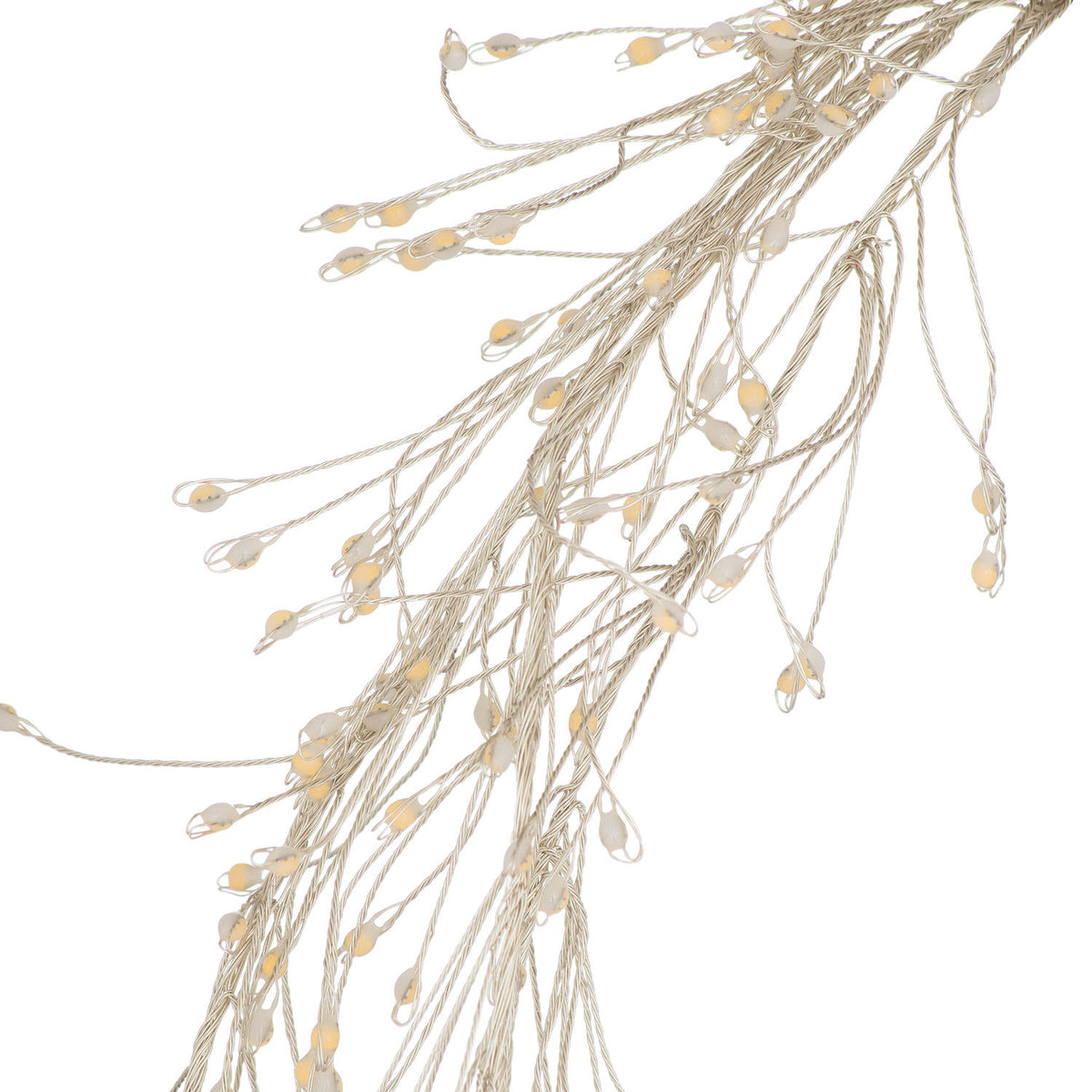 2.75m\9ft Plug-In LED 8 Sequence Warm White Cluster String_672