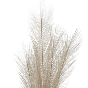 Bleached Faux Pampas Grass Stem_4422