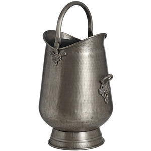 Antique Pewter Coal Bucket_4248