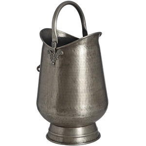 Antique Pewter Coal Bucket_4249