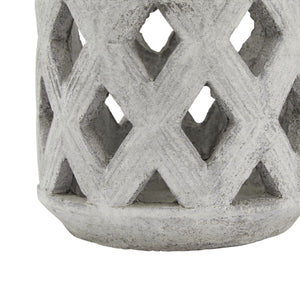 Athena Stone Lattice Lantern_727