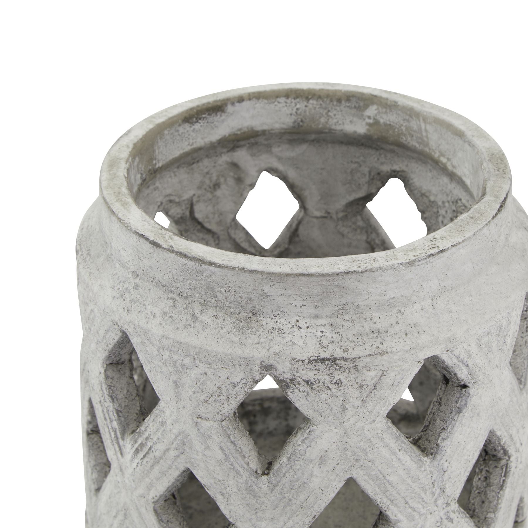 Athena Stone Lattice Lantern_726