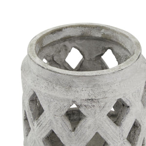Athena Stone Lattice Lantern_726