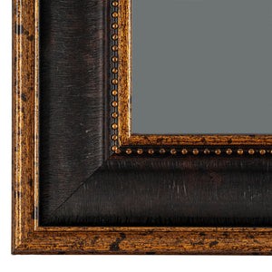 Black Antique Gold Beaded 4X6 Photo Frame_1406