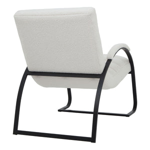Boucle Ribbed Ark Chair_157