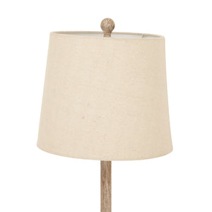 Chiaro Candlestick Table Lamp With Linen Shade_753