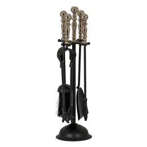 Chrome Handled Dutchess Companion Set_4301