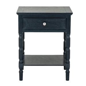 Contour Collection 1 Drawer Side Table_226