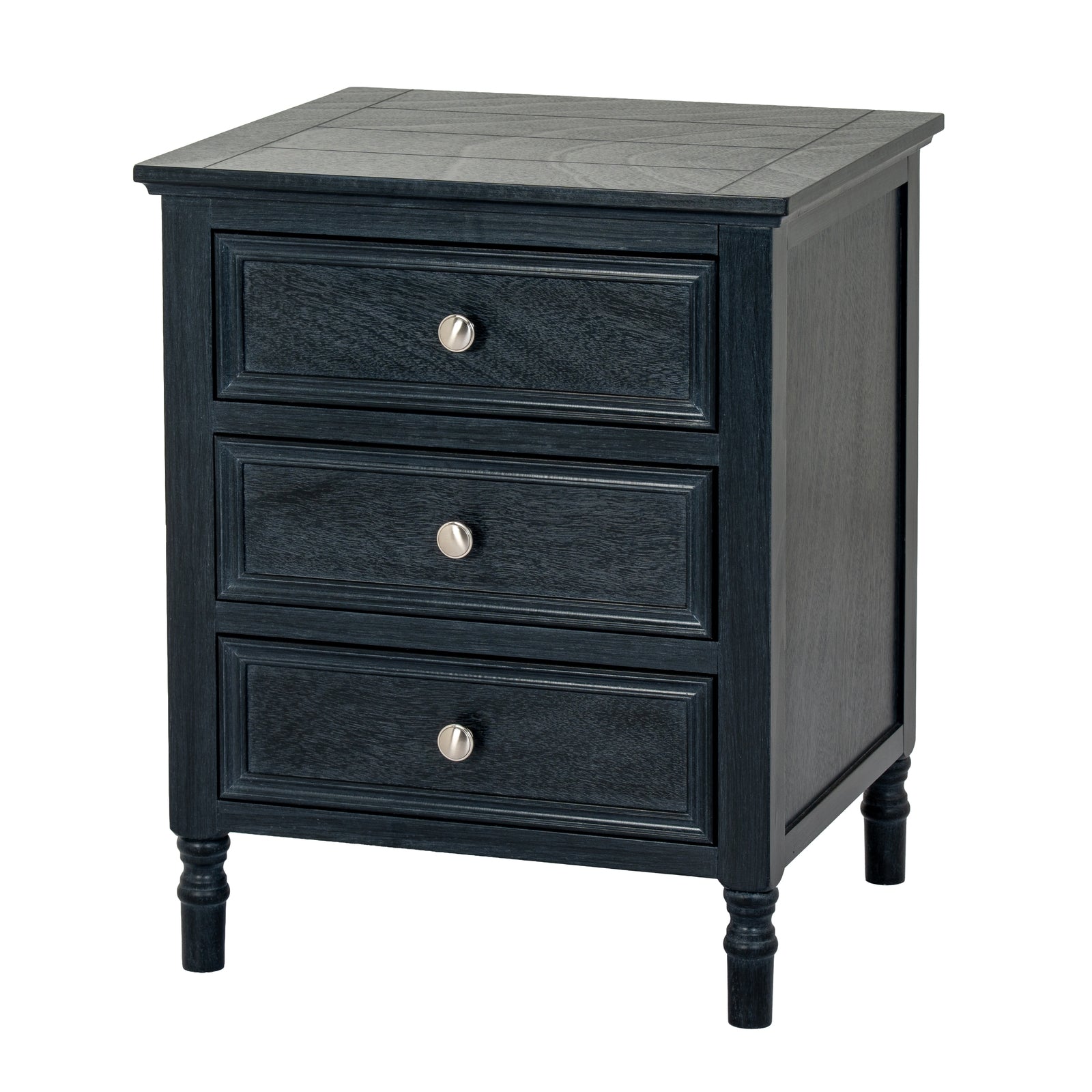 Contour Collection 3 Drawer Side Table_242
