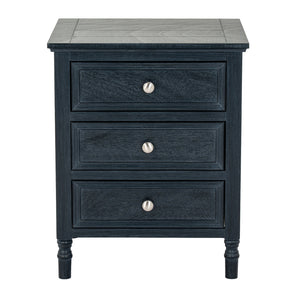 Contour Collection 3 Drawer Side Table_244