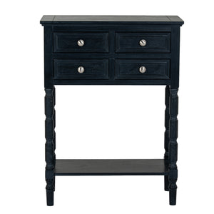 Contour Collection 4 Drawer Side Table_248