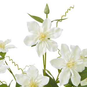 Cream Pearl Clematis Spray_4664