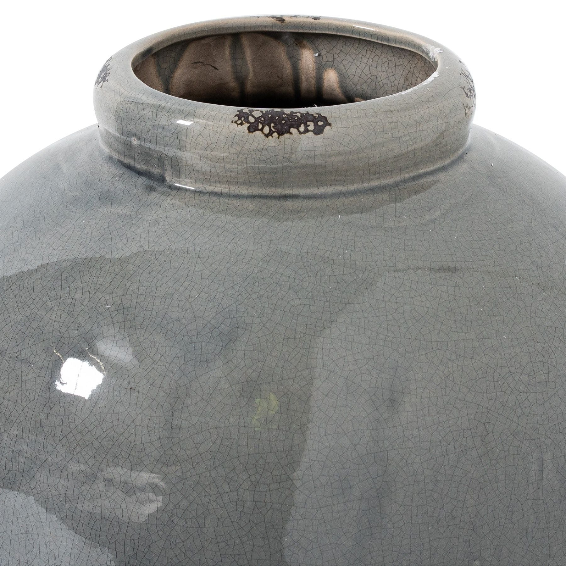 Garda Grey Glazed Tall Juniper Vase_1758
