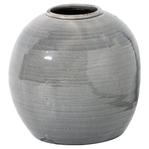 Garda Grey Glazed Tiber Vase_1759