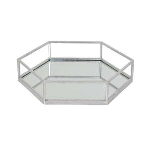 Hexagon Set Of Two Trays_3109