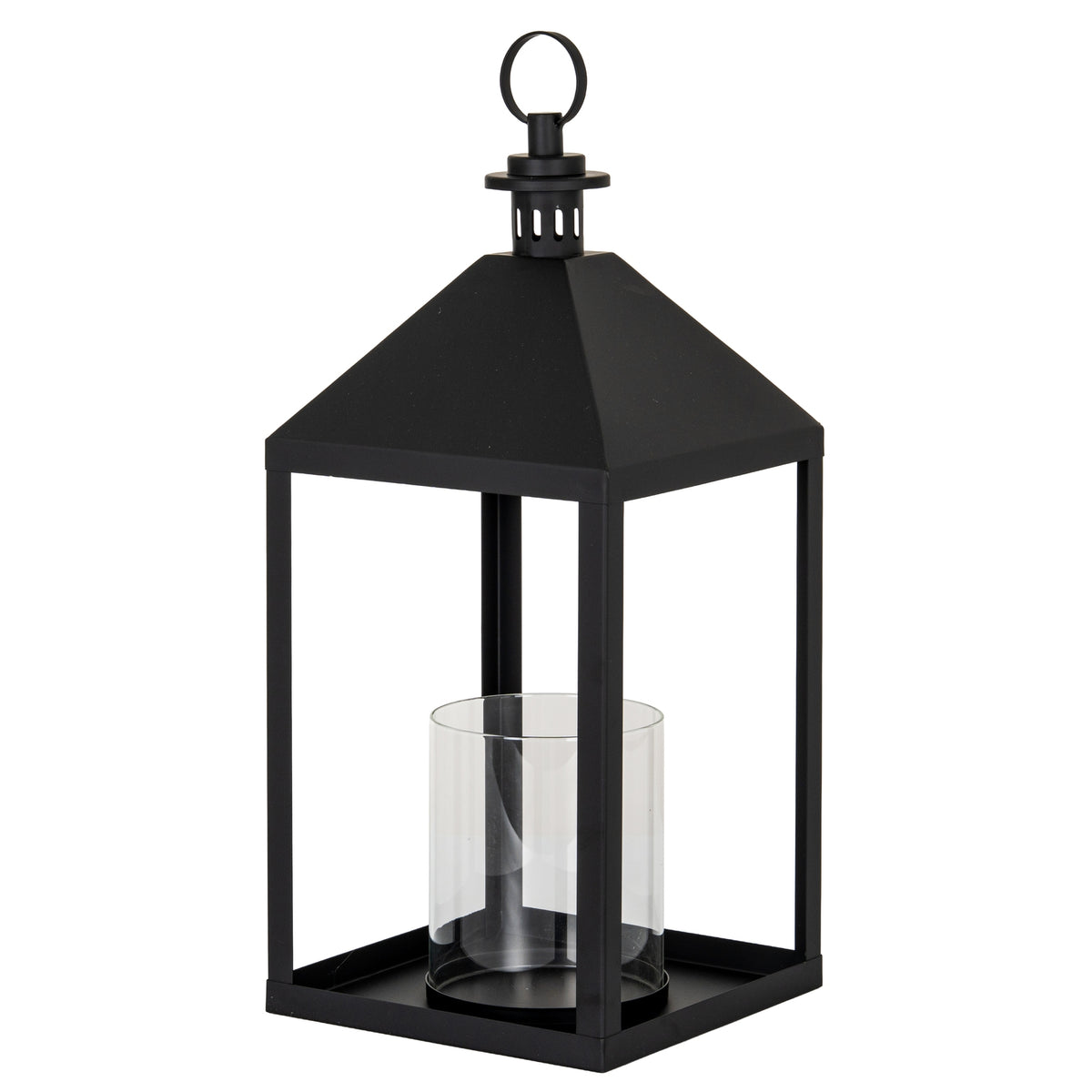 Astra Lantern With Glass Candle Holder_1350