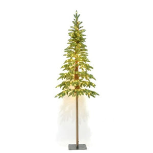 Large Green Woodland Pre-Lit 350 Led Christmas Tree_871
