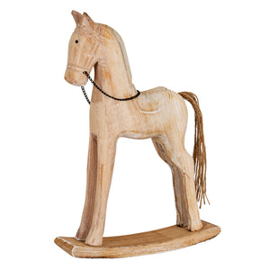 Natural Rustic Rocking Horse_1917