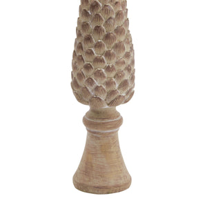 Large Pinecone Sculpture On Base_2549