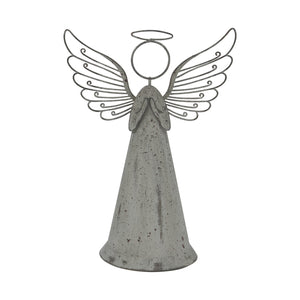 Rustic Metal Standing Angel_1971