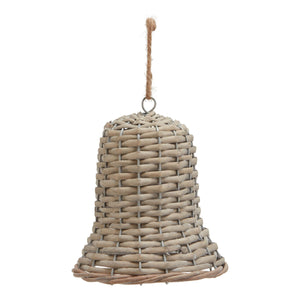 The Noel Collection Wicker Bell Decoration_3417