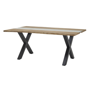 Live Edge Collection Light Acacia River Dining Table_378