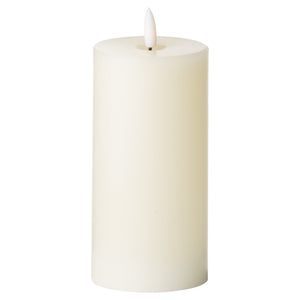 Luxe Collection Natural Glow 3 x 6 LED Cream Wax Candle_2247