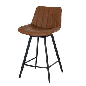 Malmo Tan Swivel Bar Stool_393