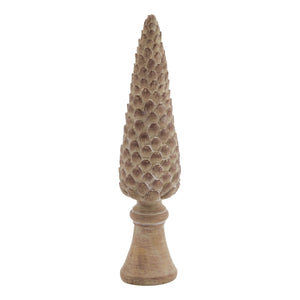Large Pinecone Sculpture On Base_2547