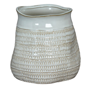 Tava Wide Hewn Vase_3401