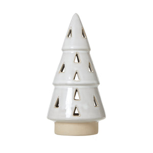 White Ceramic Cut-Out Tree With LED Lights_2601