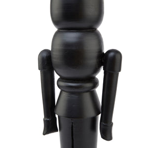Minimalist Black Wooden Nutcracker Decoration_2631