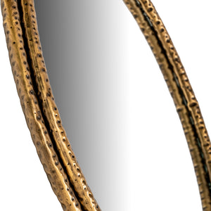 Nahla Medium Mirror With Dimpled Frame_4170