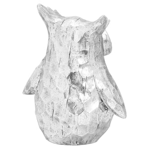 Olive The Large Silver Ceramic Owl_2777