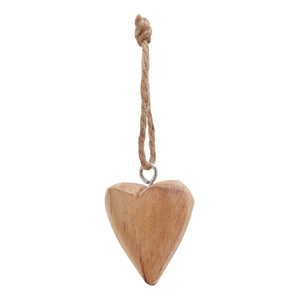 Pack Of 90 Wooden Heart Hanging Decorations_2782