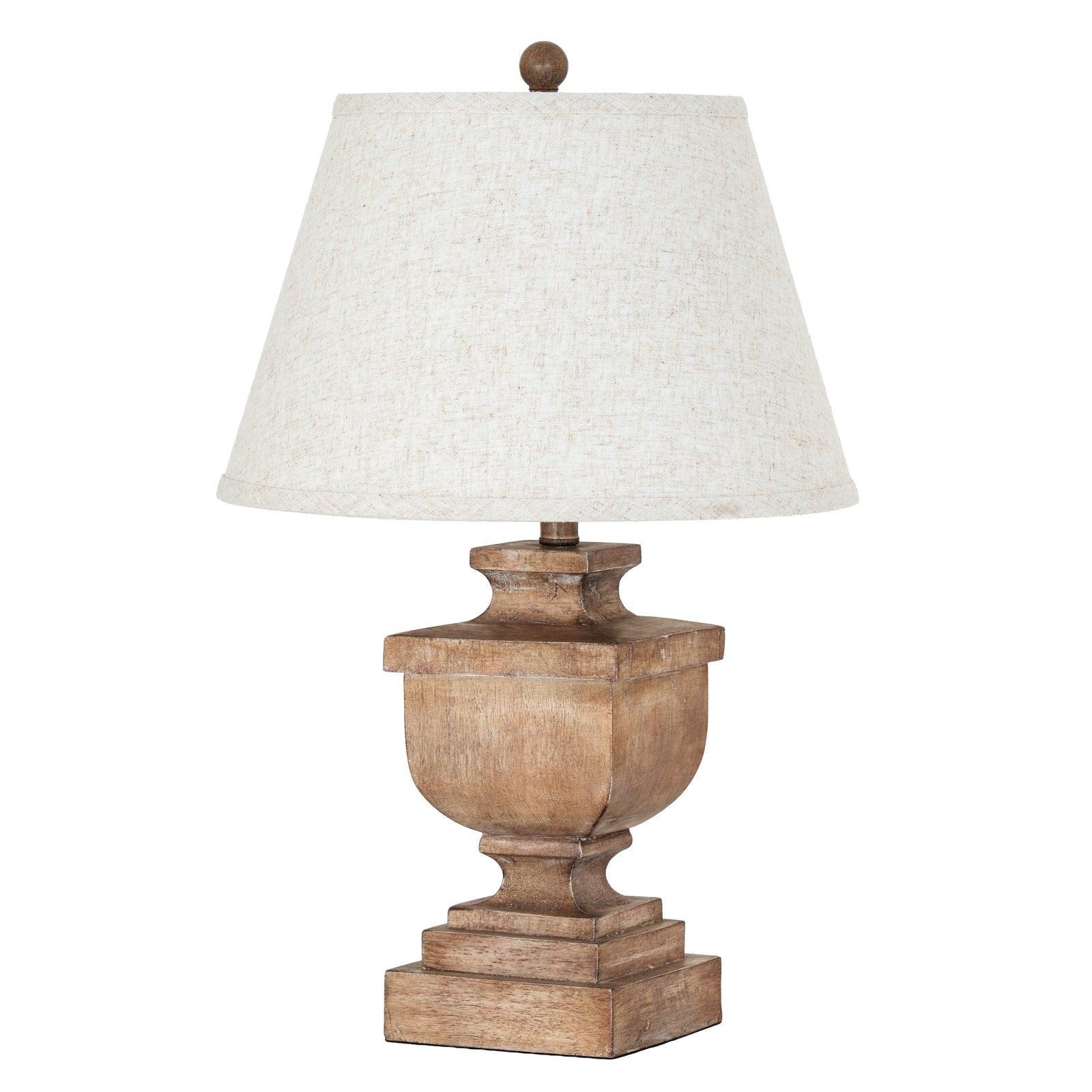 Ravelle Table Lamp With Edged Linen Shade_1009