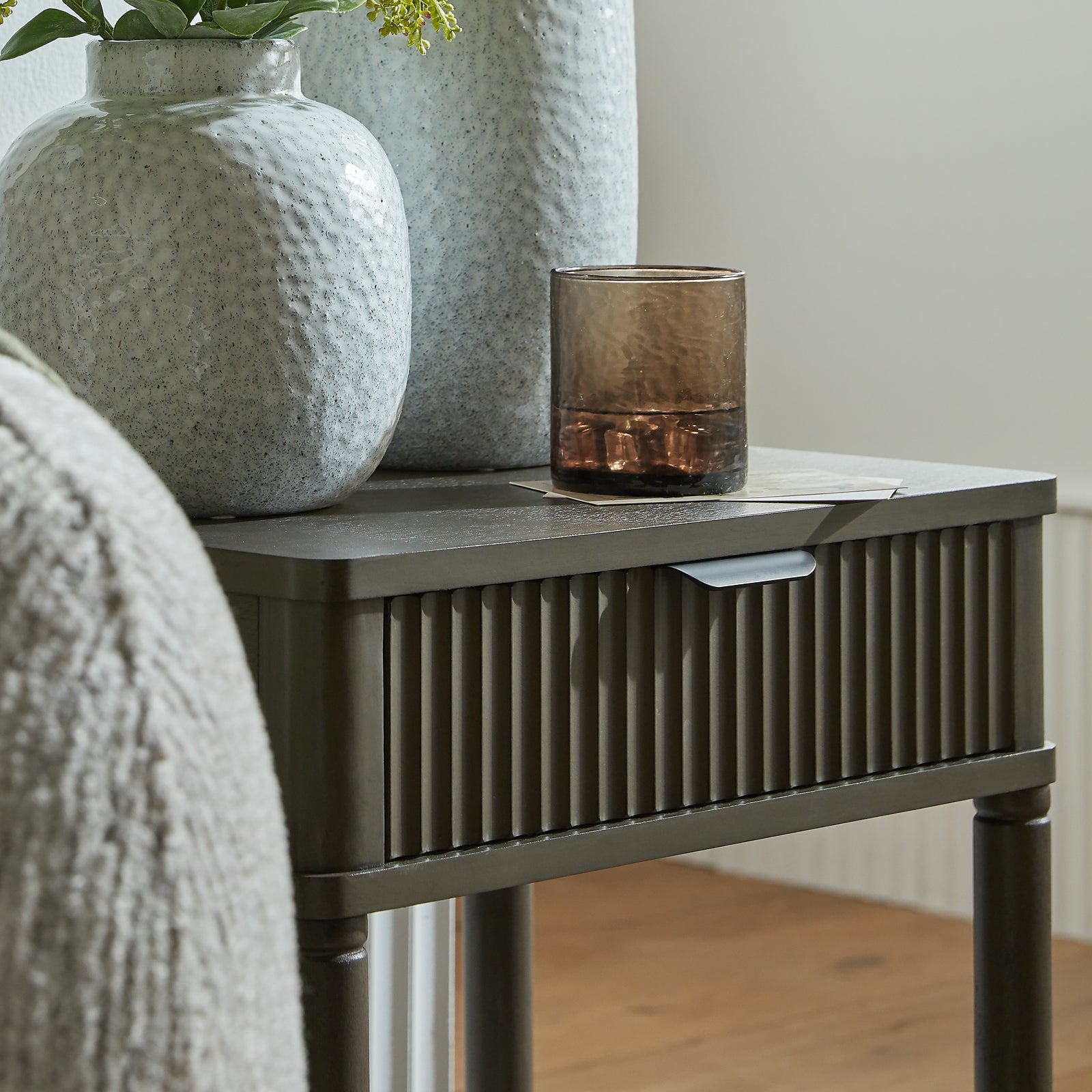Reed Collection 1 Drawer Side Table_464