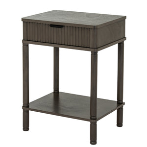 Reed Collection 1 Drawer Side Table_462