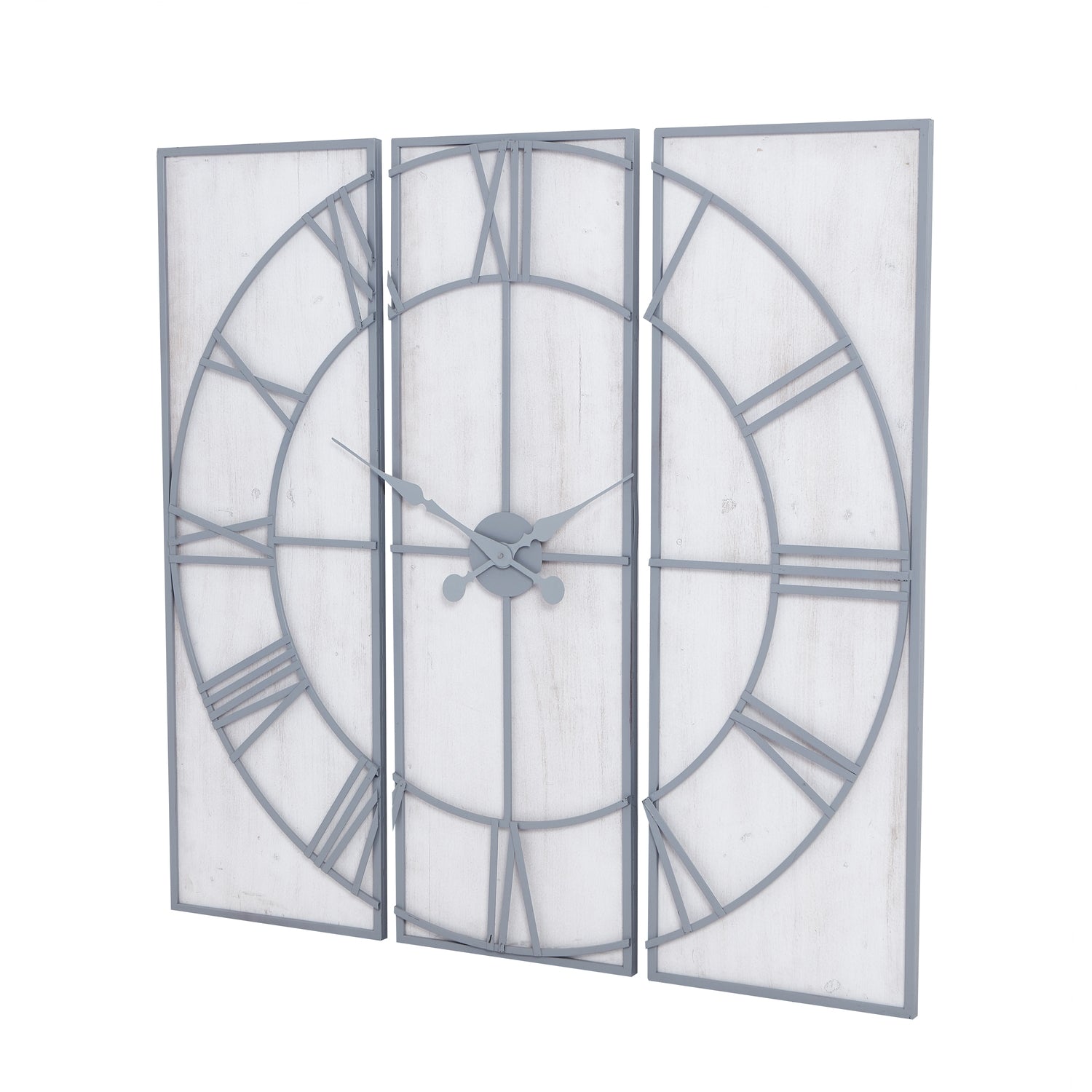 Roza Panelled Wall Clock_4046