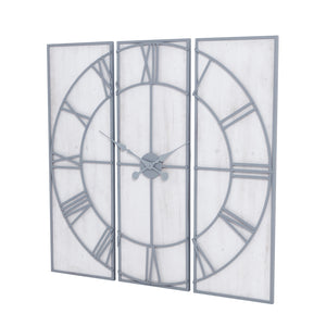 Roza Panelled Wall Clock_4046