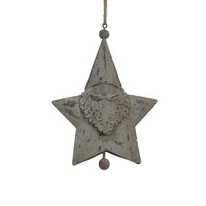 Rustic Hanging Santa Star_1955