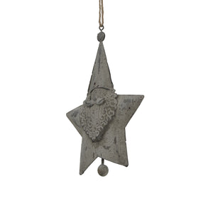Rustic Hanging Santa Star_1954