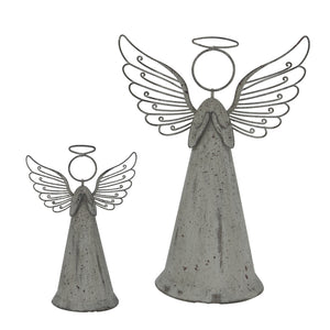 Rustic Metal Standing Angel_2904