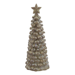 Beige Cedar Tree With Star_3178