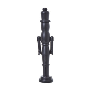 Minimalist Black Wooden Nutcracker Decoration_2633