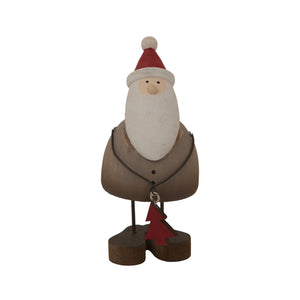 Rustic Santa With Tree Decoration_2941
