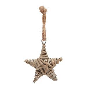 The Noel Collection Large Wicker Star Decoration_3440