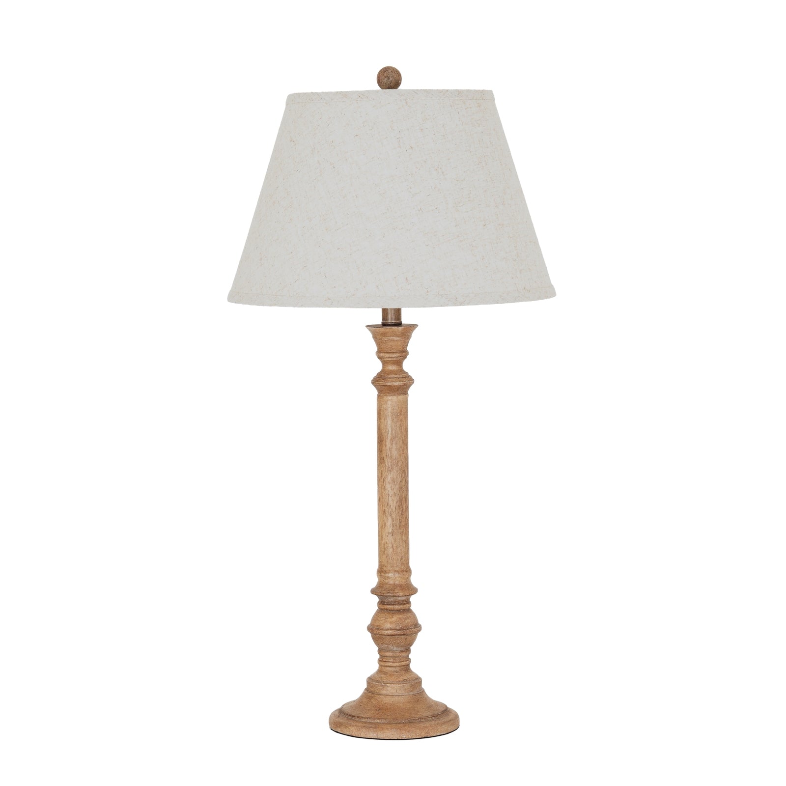 Solenne Table Lamp With Edged Linen Shade_1100